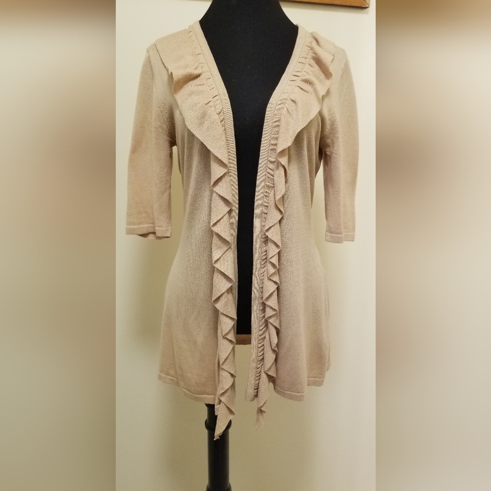 The Limited Cardigan Ruffled Womens